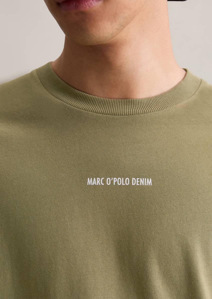Relaxed T-shirt made from soft-touch organic cotton