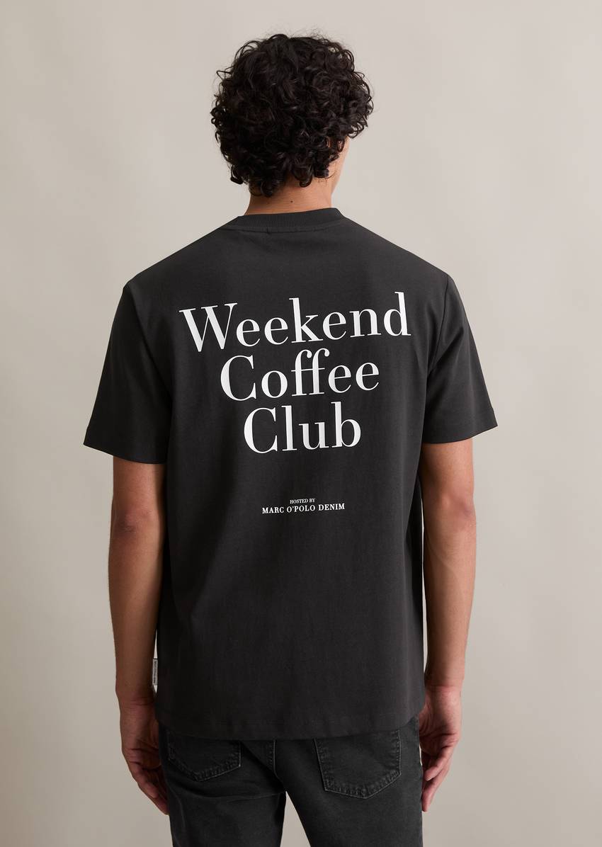 Relaxed T-shirt with relaxed back print