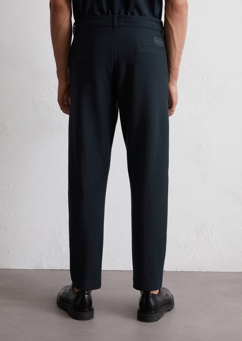 Jersey pants regular made from pure organic cotton
