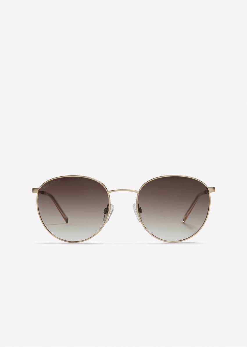 Unisex sunglasses with metal frames