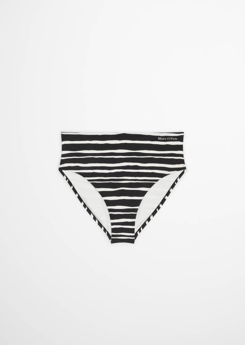 Bikini briefs made from recycled material