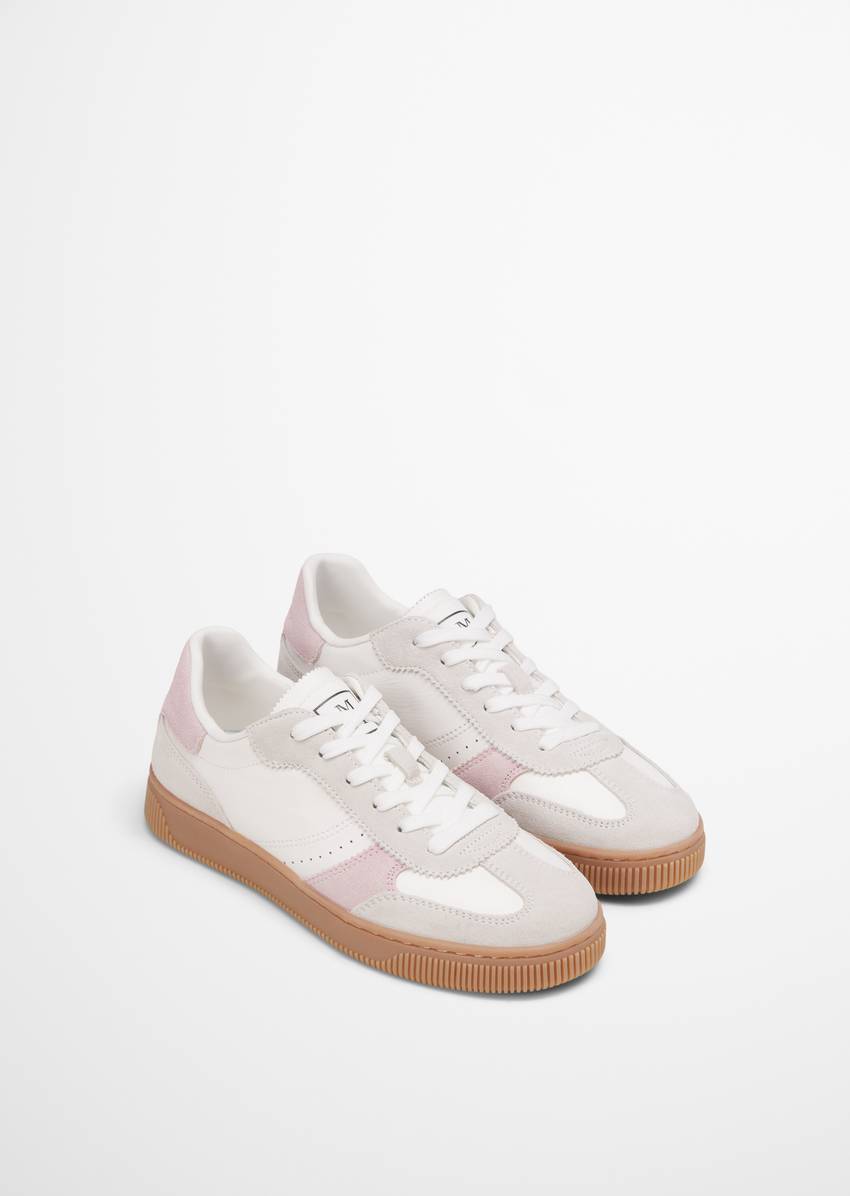 Sneaker made from high-quality cowhide