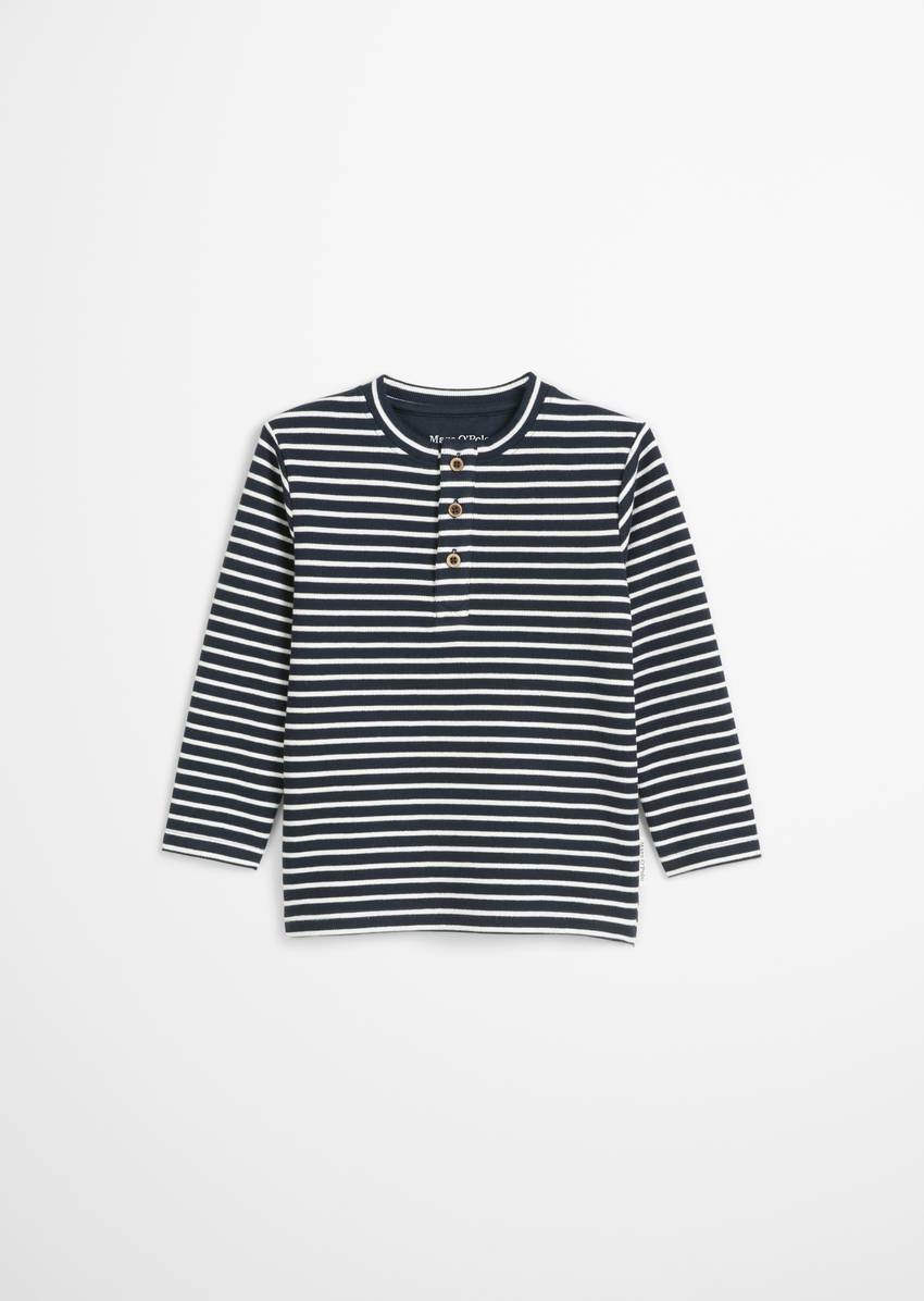 KIDS-BOYS longsleeve with yarn-dyed striped pattern
