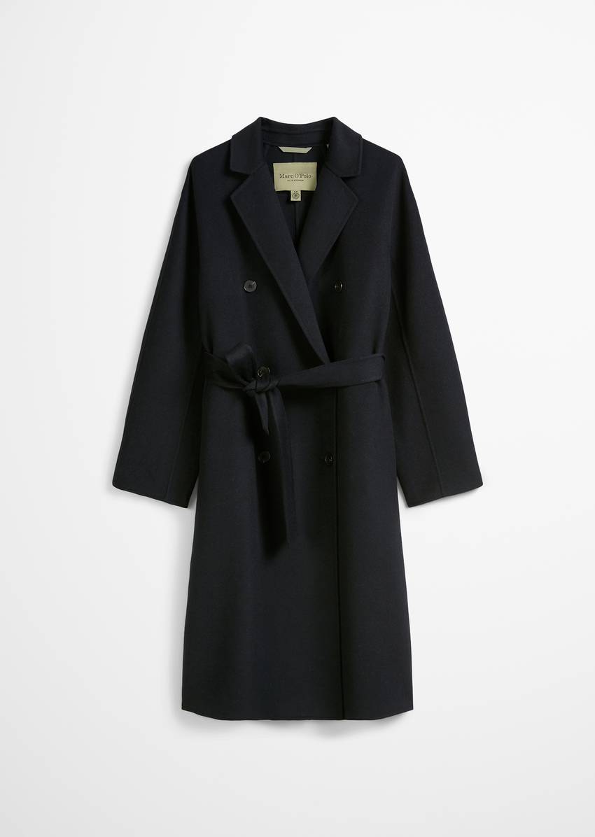 Wool coat Travel Collection made from doubleface quality