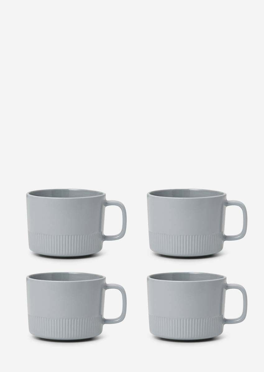 Mug Model Moments in set of 4