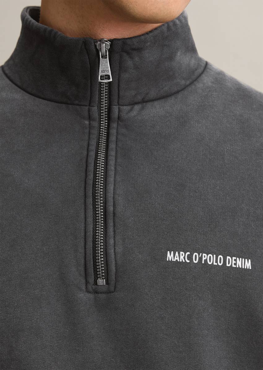 Troyer relaxed made from soft touch organic cotton sweat