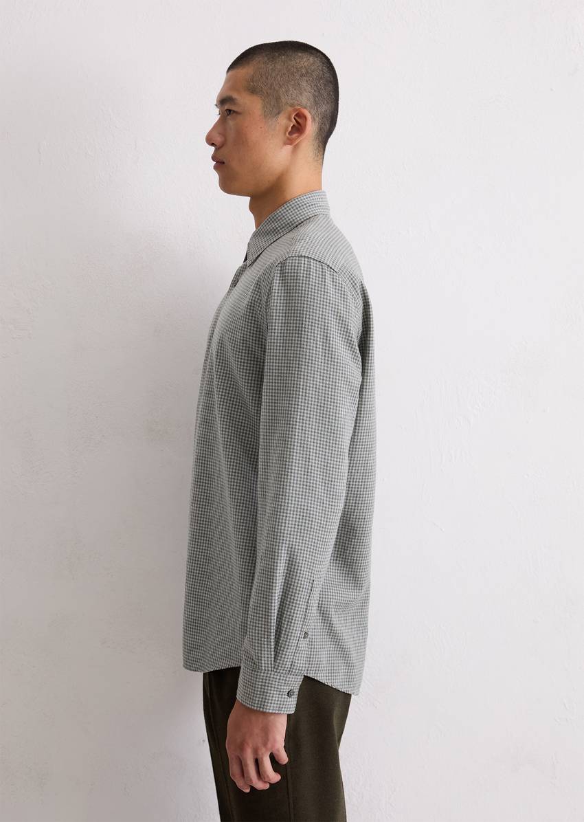 Shirt shaped Made from lightweight organic cotton flannel