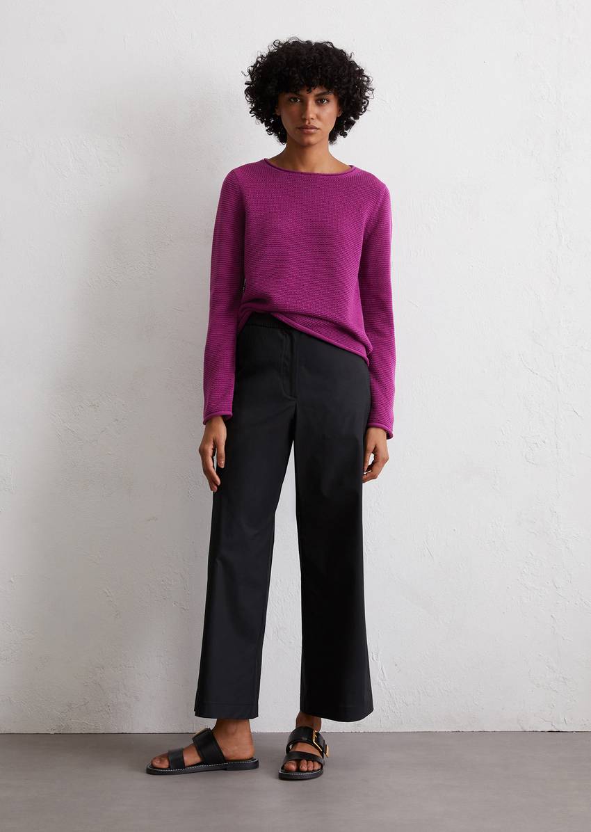 DfC Sweater regular made from soft cotton yarn