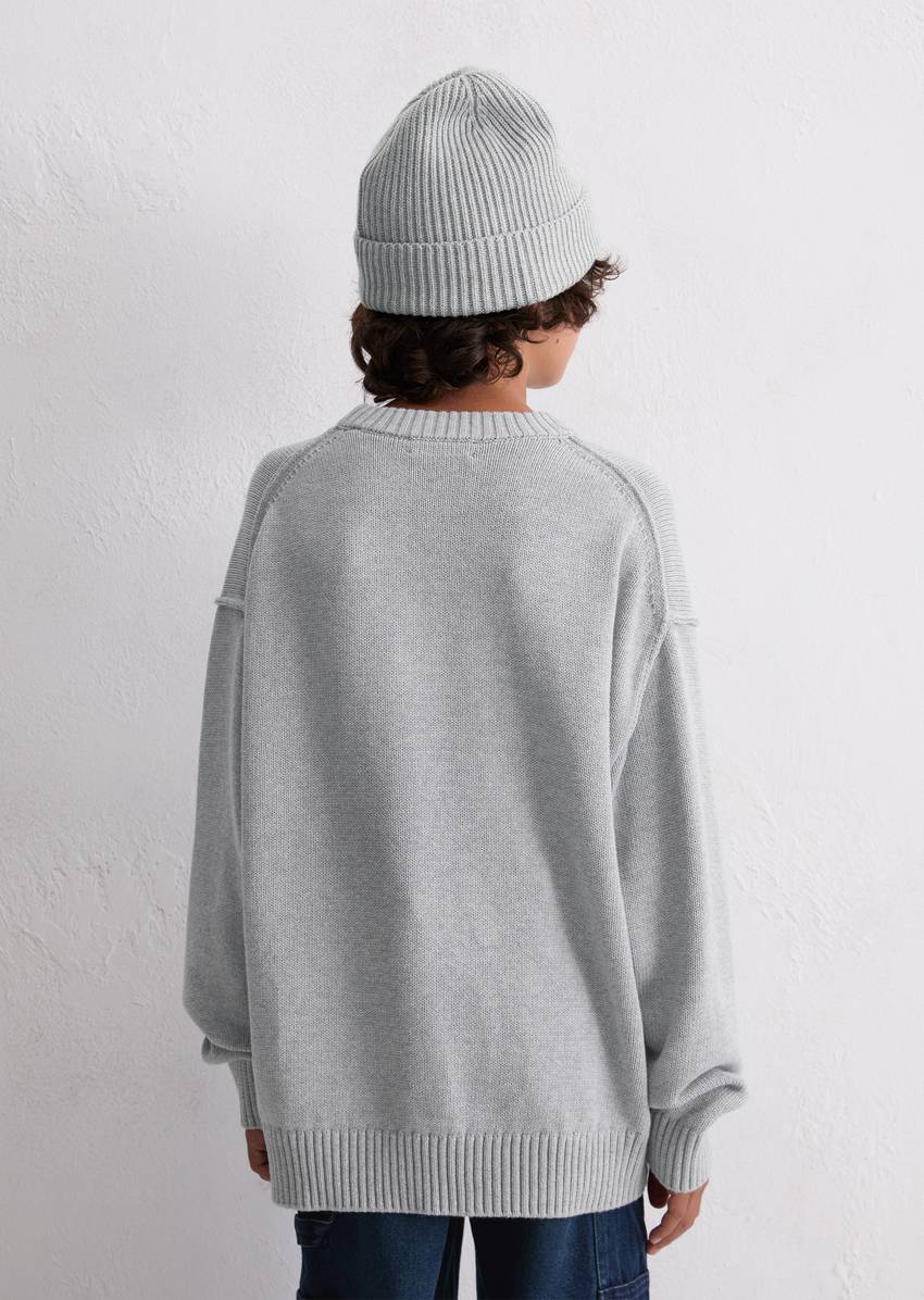 TEENS-BOYS sweater made from pure organic cotton