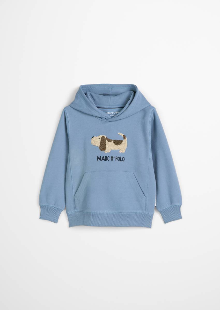 KIDS-BOYS Hoodie made from soft organic cotton sweat