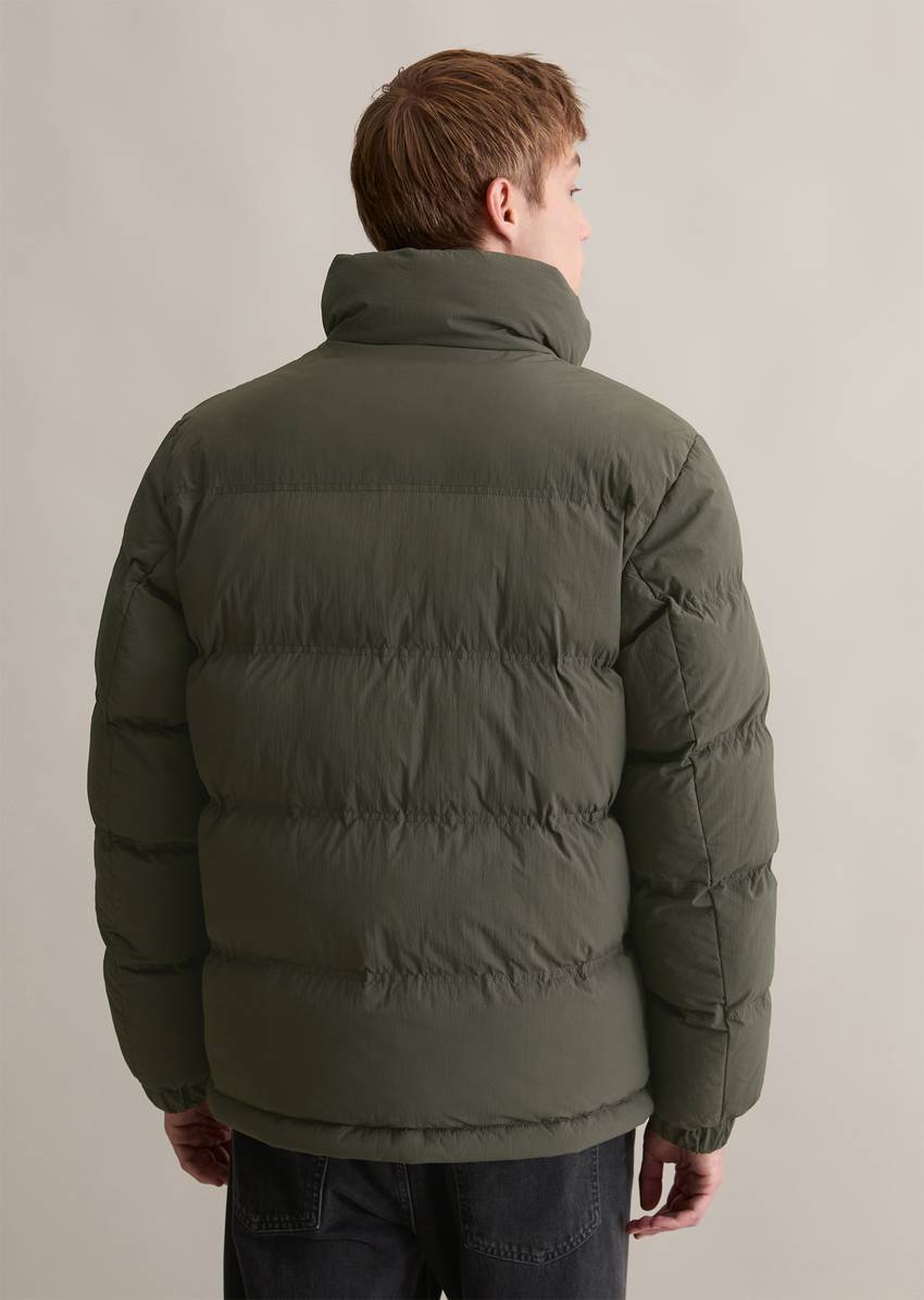 Quilted jacket regular water-repellent with light padding