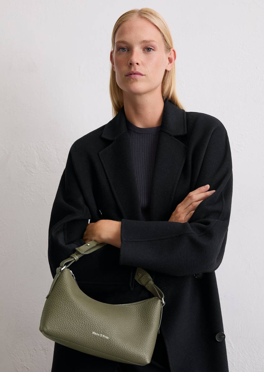 Shoulder bag medium made from finely grained cowhide