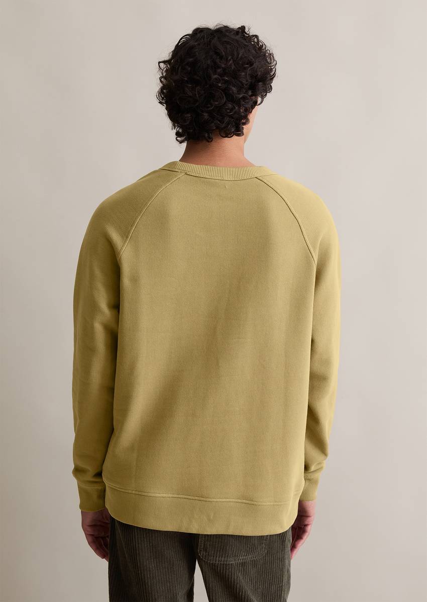 Relaxed sweatshirt made of heavy, structured quality
