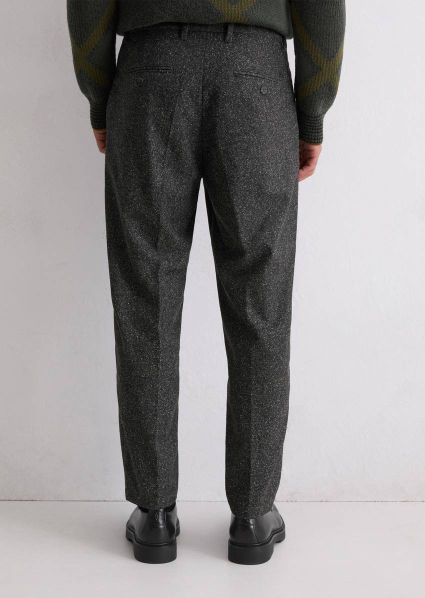 Trousers model Belsbo made from an Italian sheep's wool mix