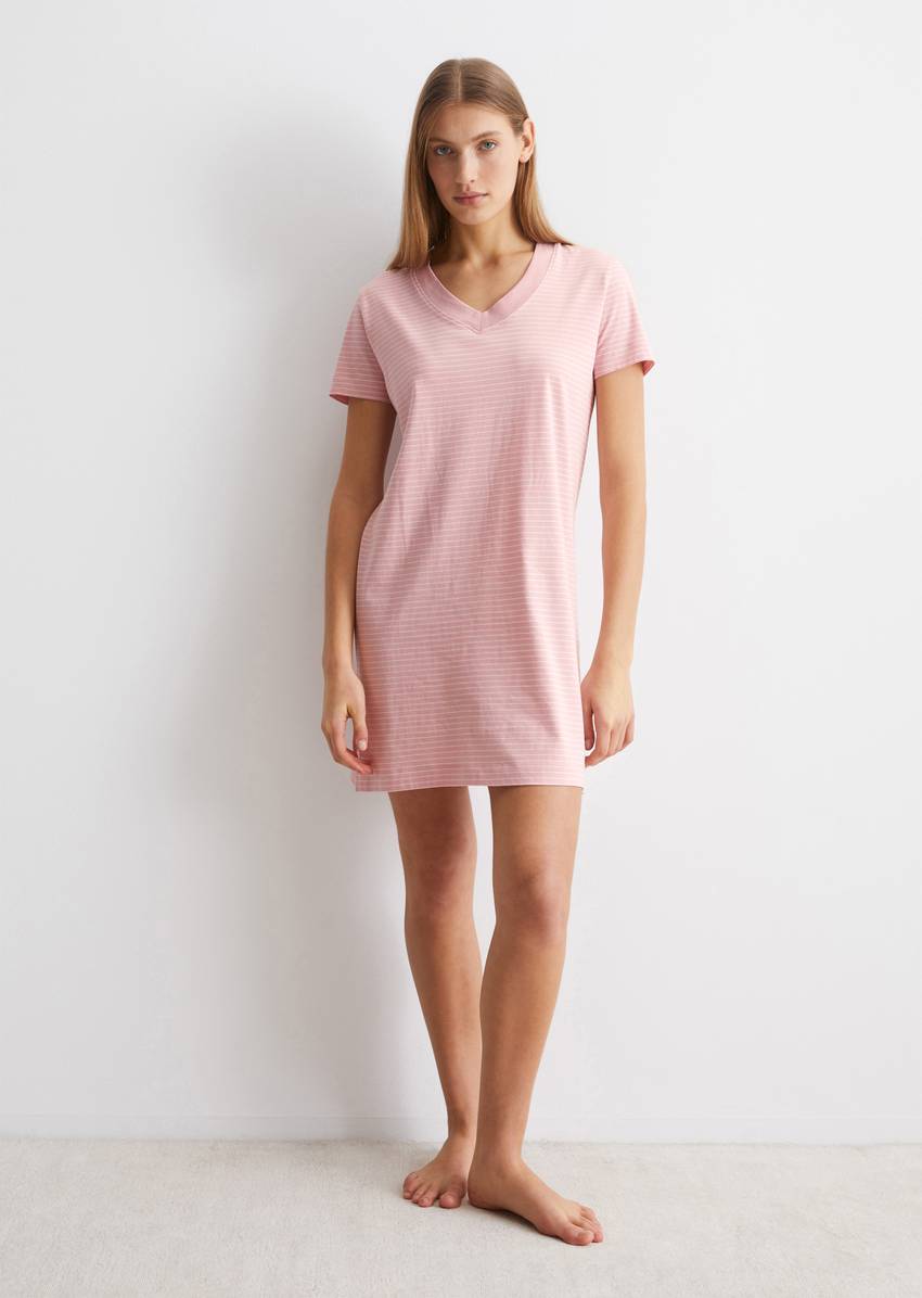 Lounge dress made from organic cotton jersey