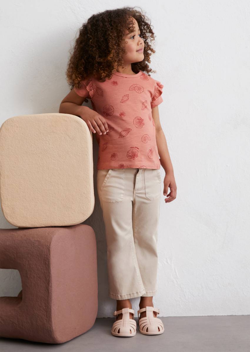 KIDS-GIRLS T-Shirt with frill details