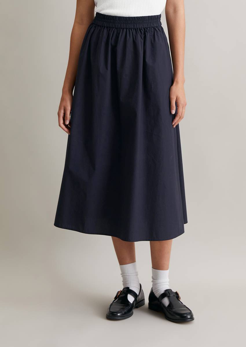 Flared skirt made from Papertouch Poplin