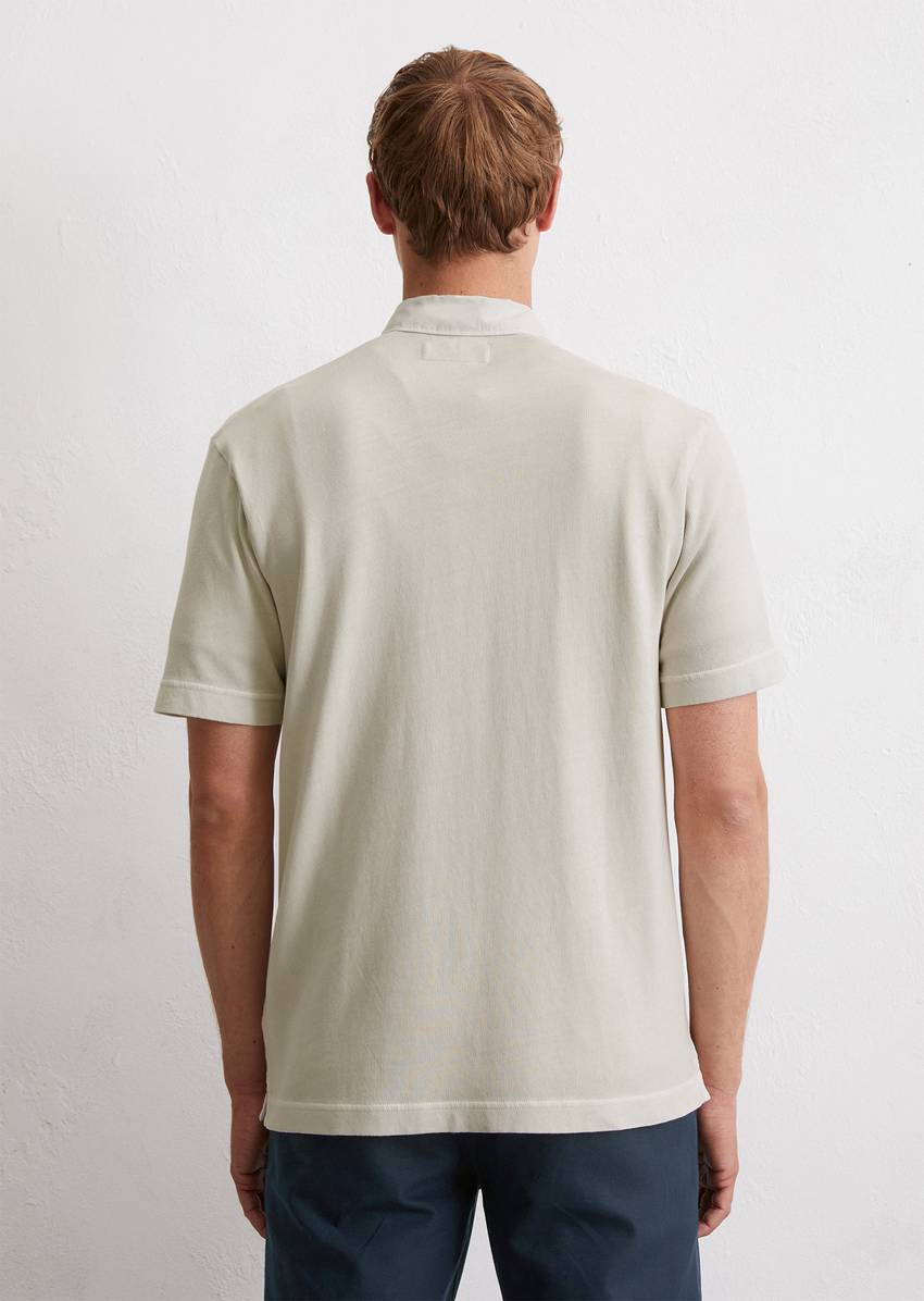 Polo shirt jersey regular made from pure organic cotton