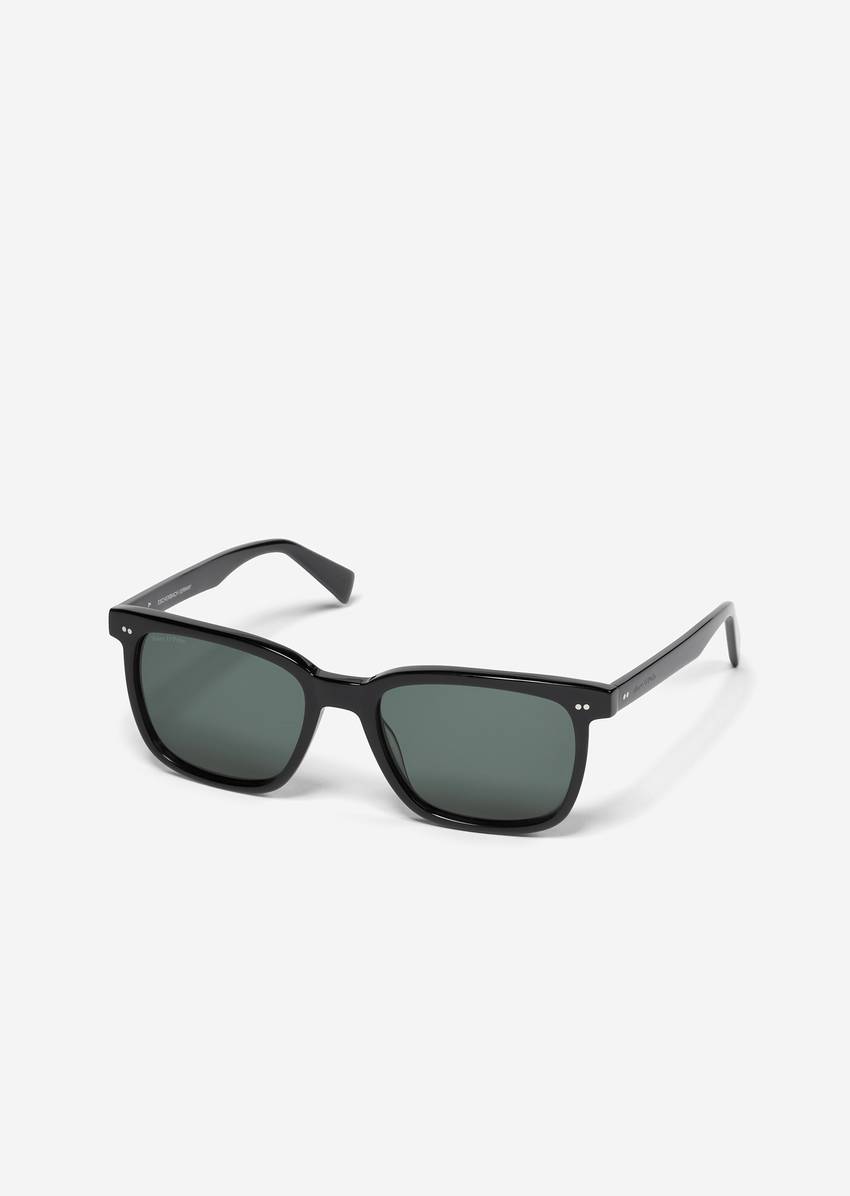 Men's sunglasses made from organic acetate