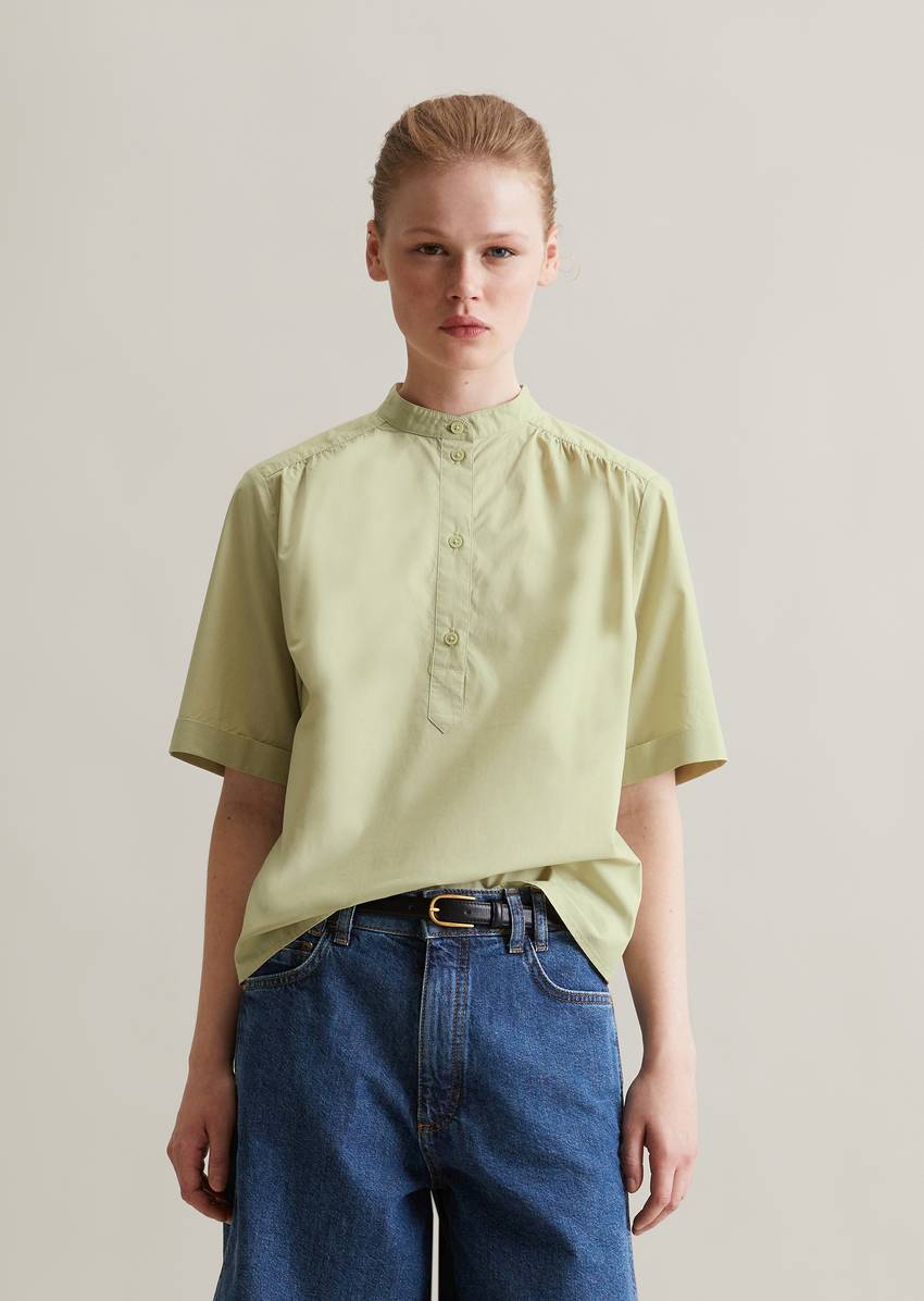 Regular blouse made from Papertouch Poplin