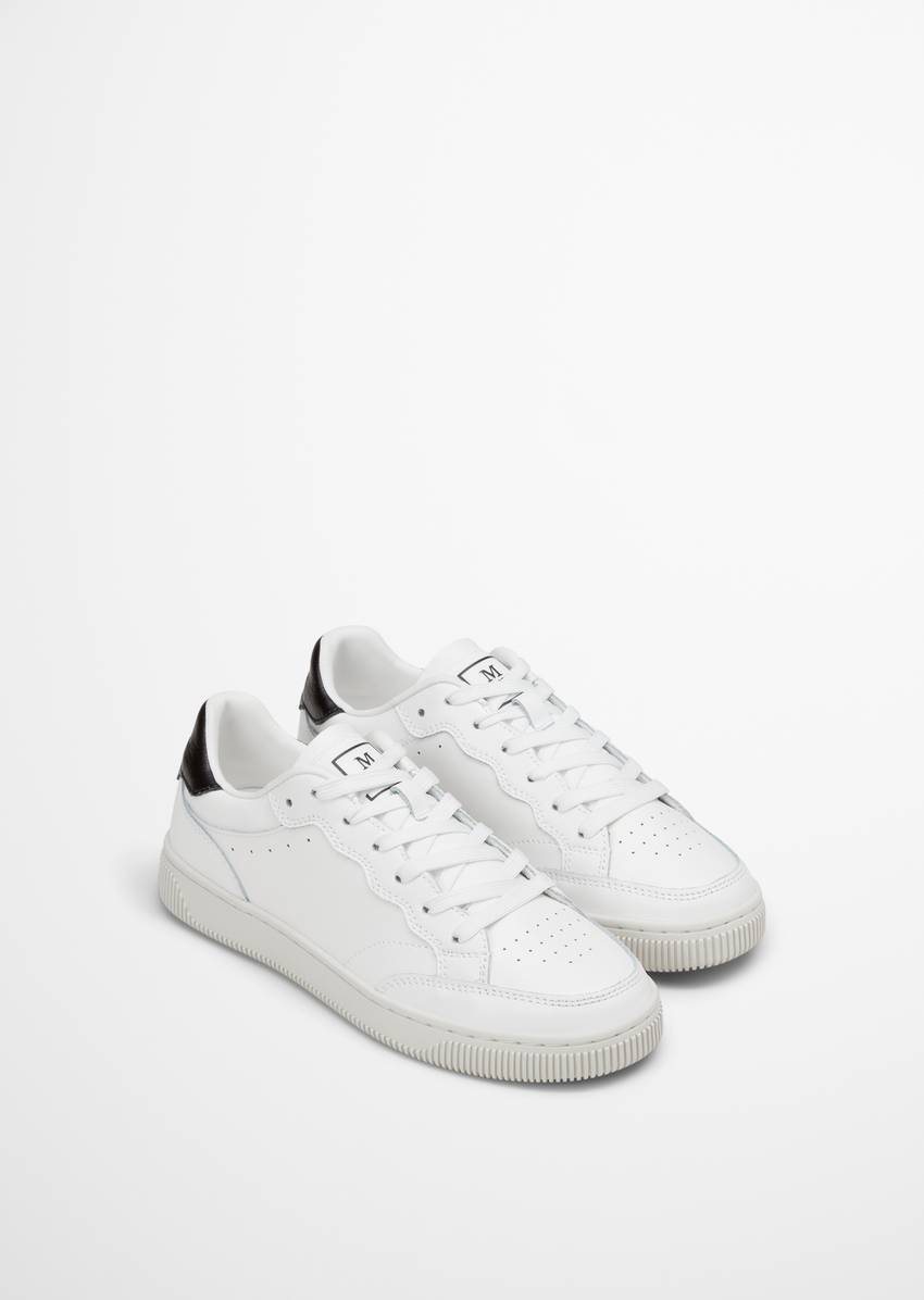 Sneaker made from high-quality cowhide