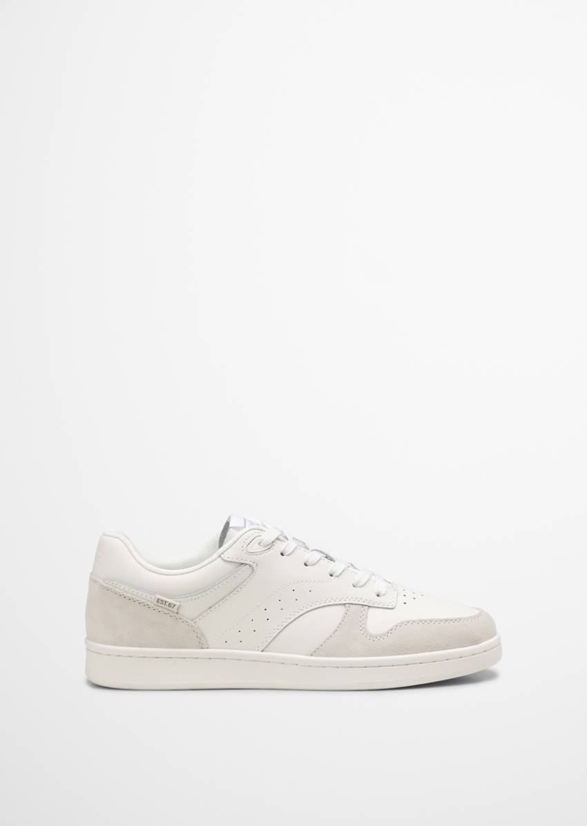 Sneaker made from high-quality cowhide