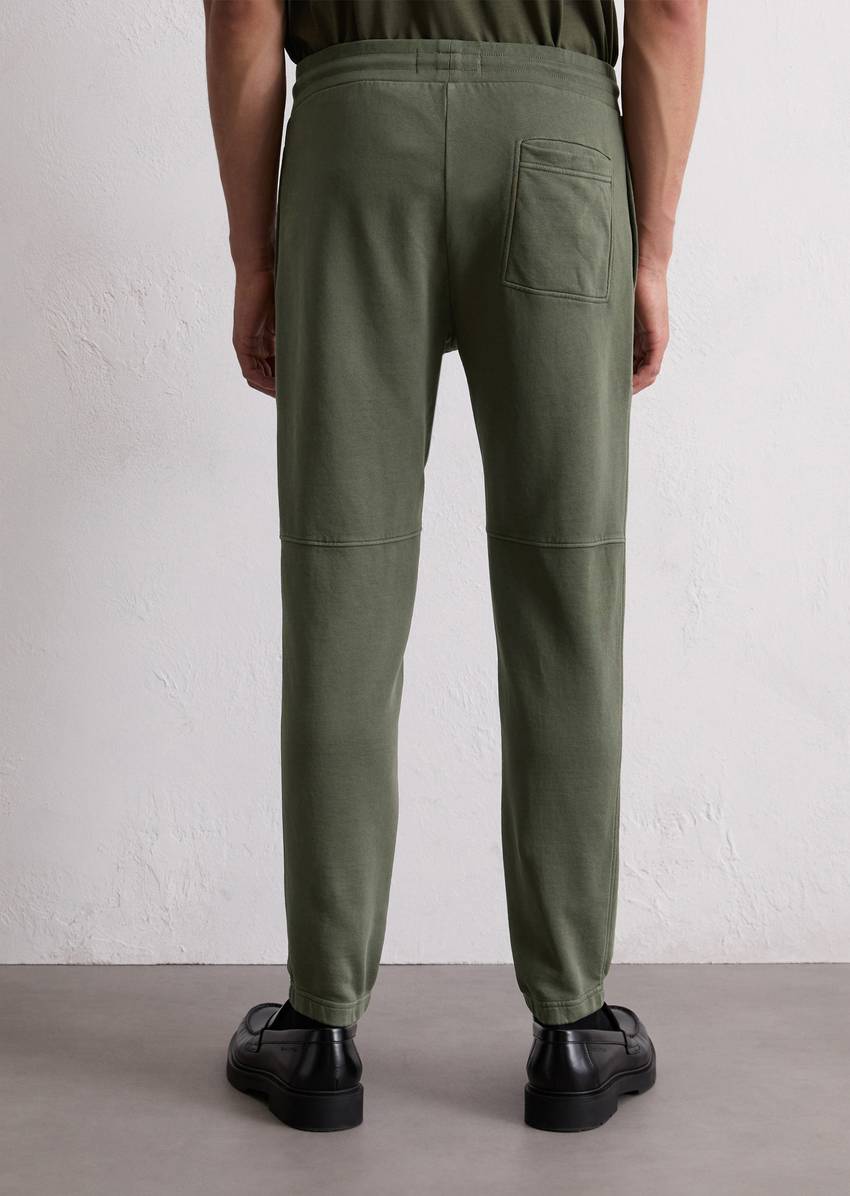 Regular sweatpants made from recycled cotton