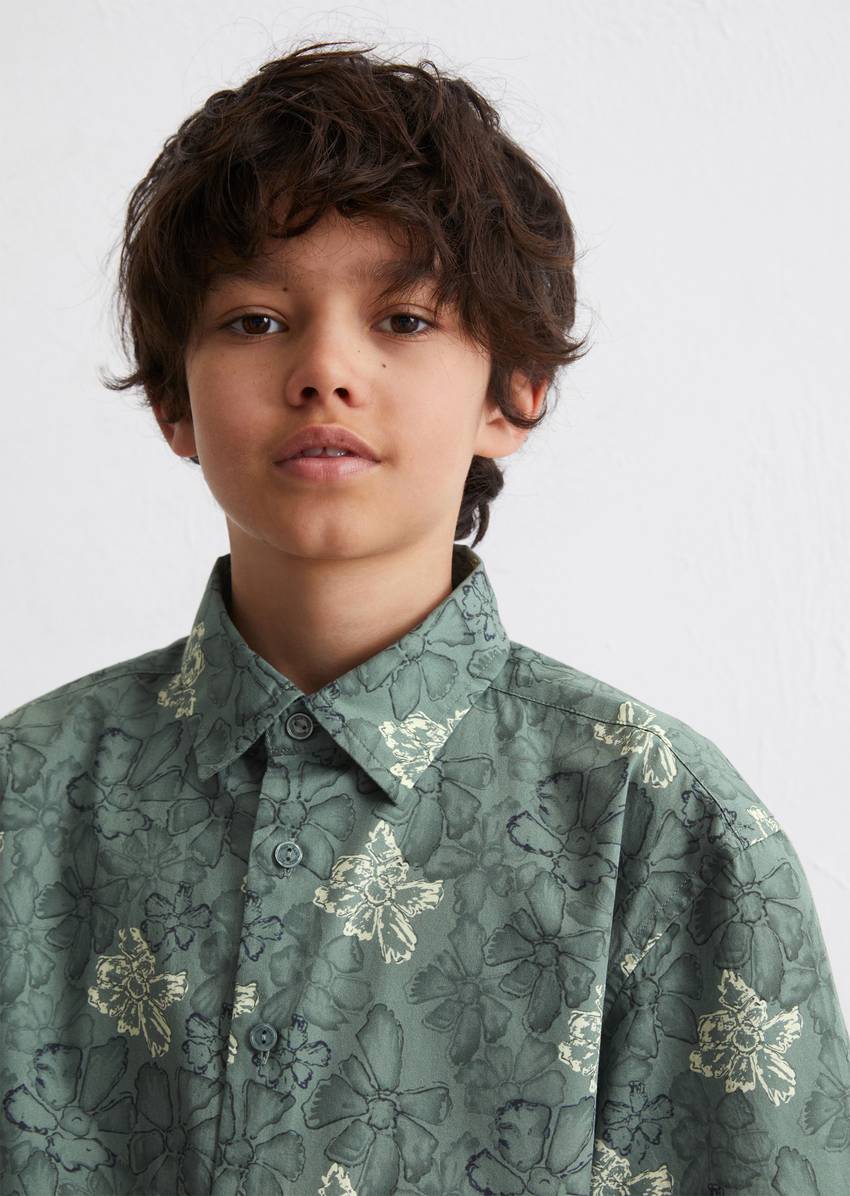 TEENS-BOYS shirt made from pure organic cotton