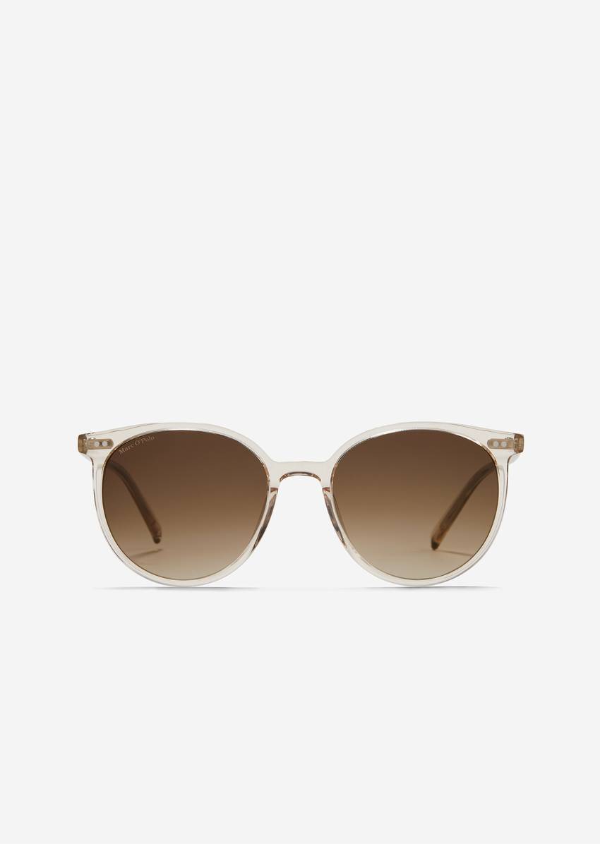 Unisex sunglasses with acetate frame