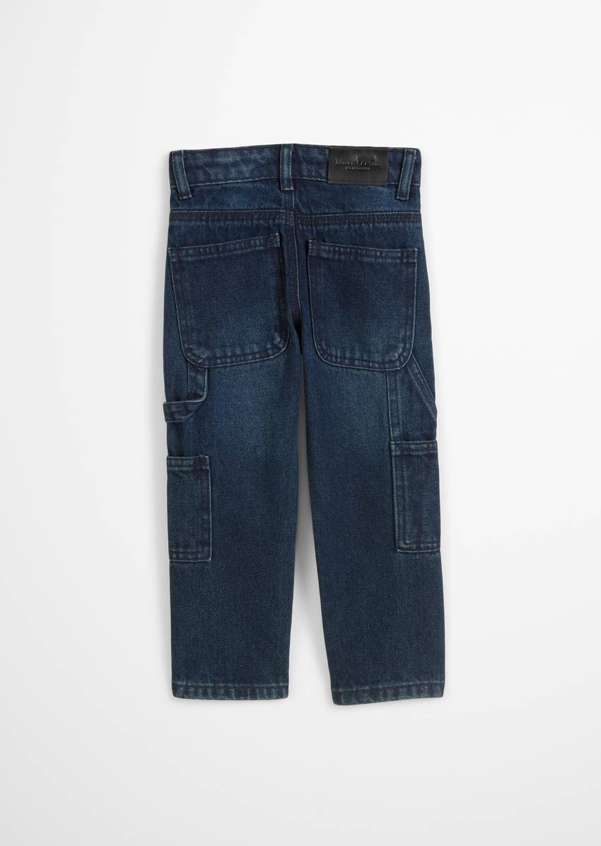 KIDS-BOYS cargo jeans made from organic cotton