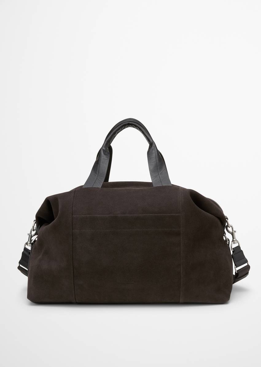 Weekender made from soft suede cowhide