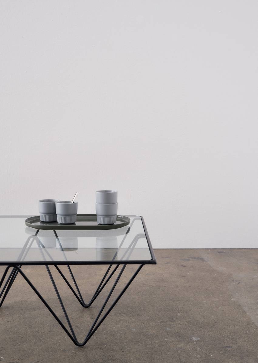 Model Moments serving platter from porcelain