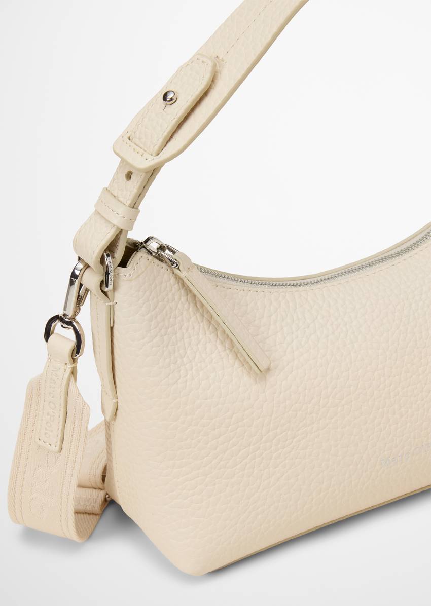 Shoulder bag medium made from finely grained cowhide