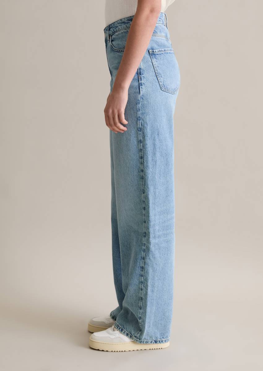Jeans model Tomma wide Made from lightweight organic cotton