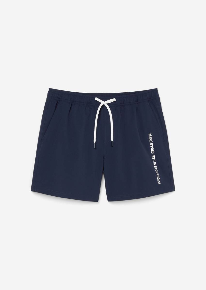 Swimming shorts made from recycled material