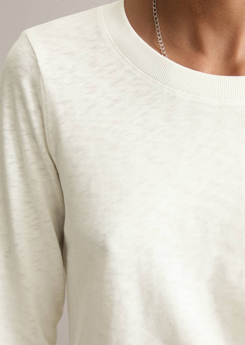 DfC Longsleeve regular made from heavy slub jersey