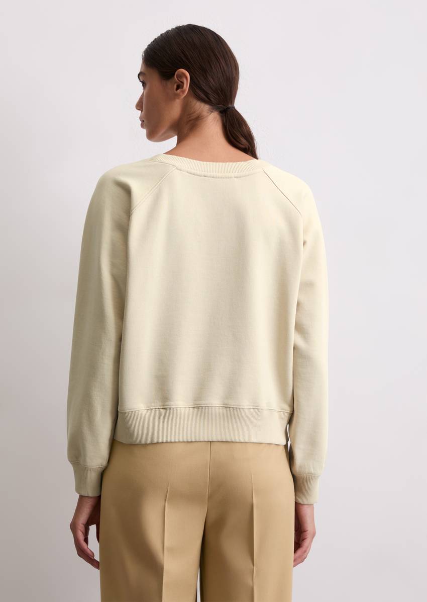 Logo sweatshirt relaxed made from organic cotton