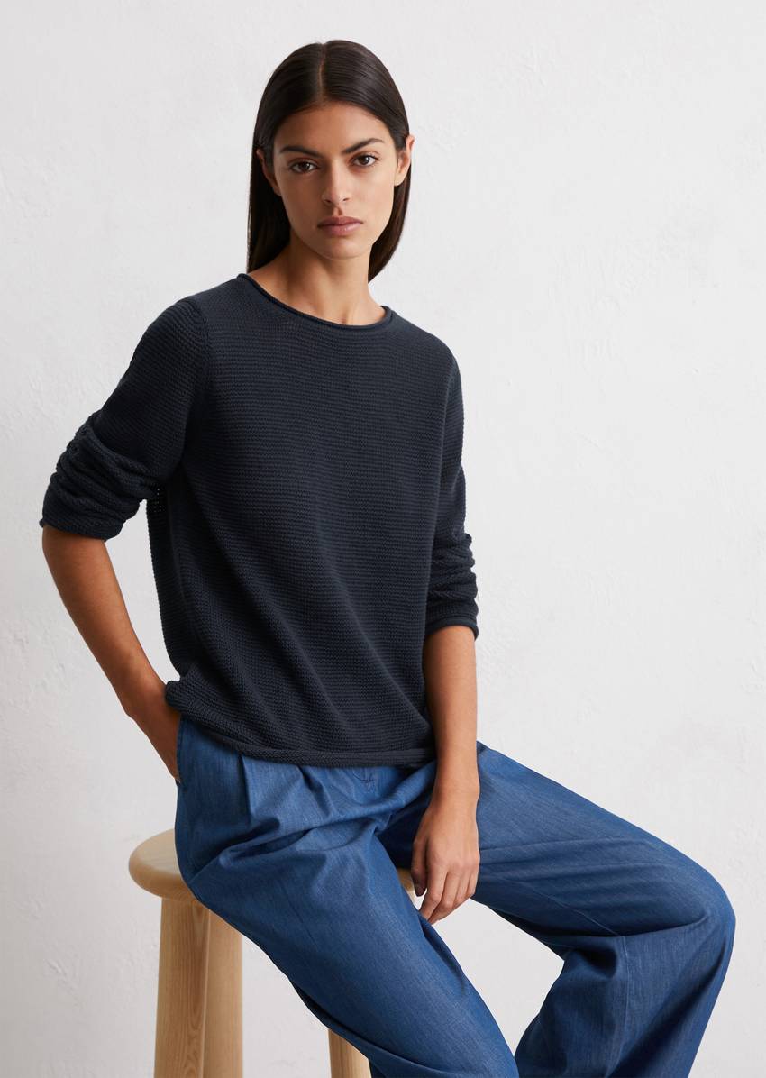 DfC Sweater regular made from soft cotton yarn