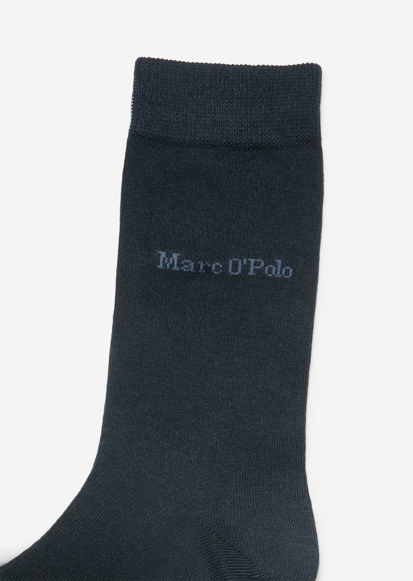 Logo socks in a pack of two