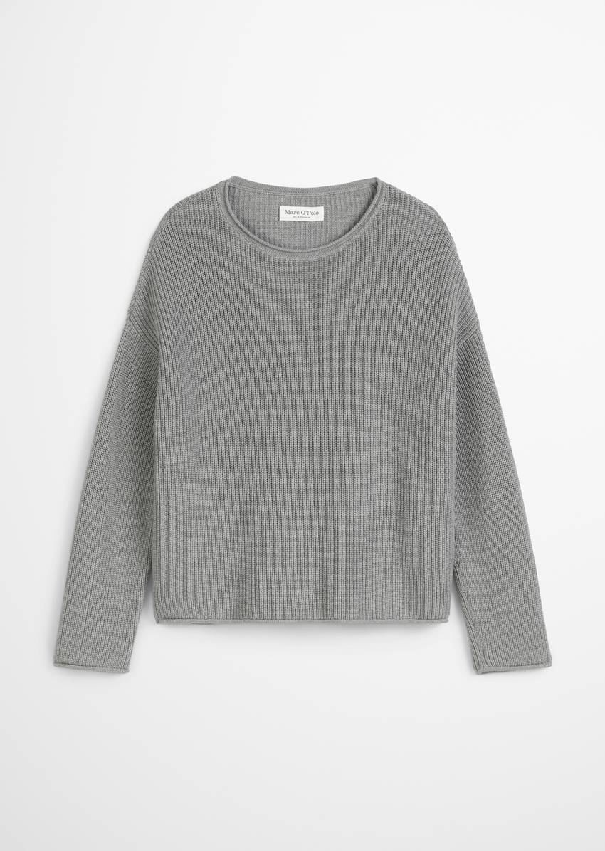 DfC knitted sweater oversize made from heavyweight organic cotton