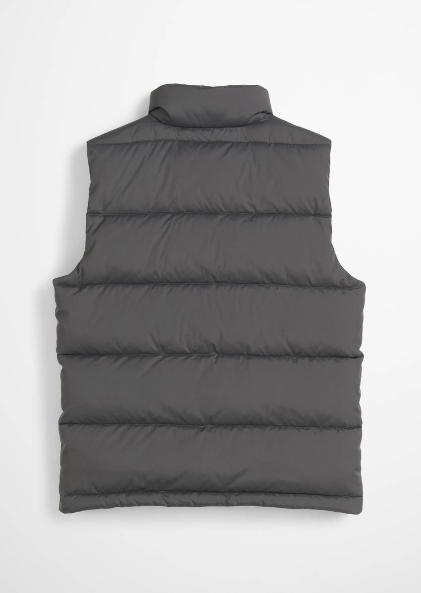 TEENS-BOYS quilted vest with water-repellent surface