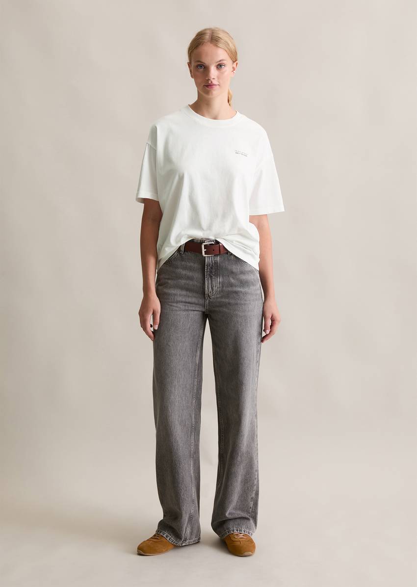 Jeans model Tomma wide made from organic cotton without stretch