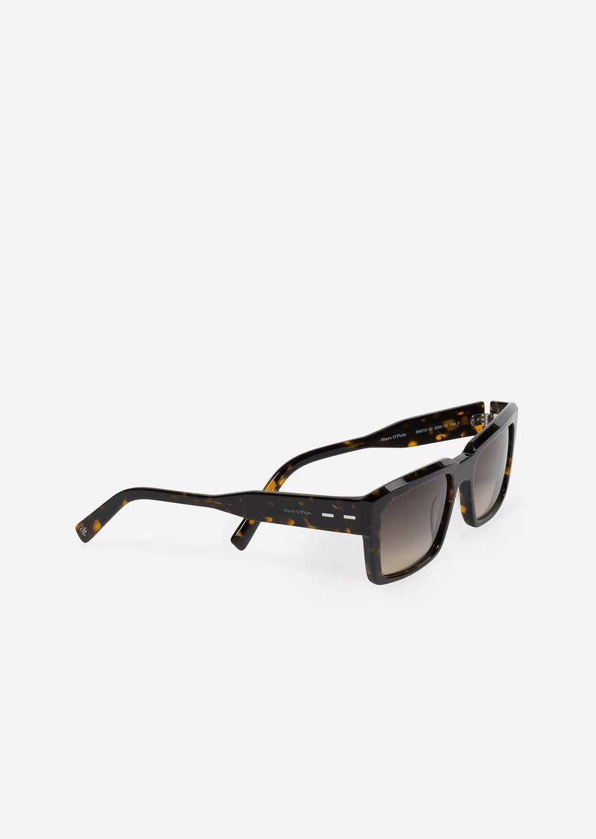 Unisex sunglasses made from lightweight organic acetate