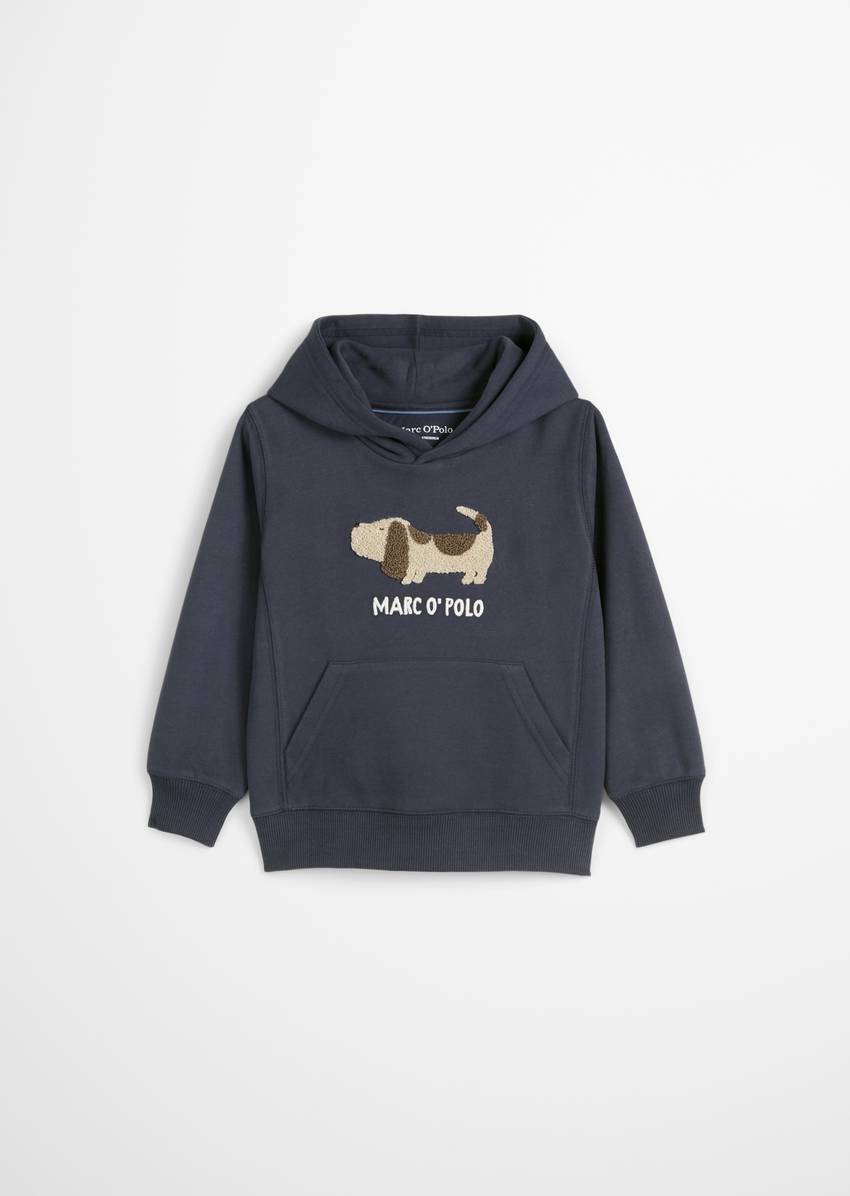 KIDS-BOYS Hoodie made from soft organic cotton sweat