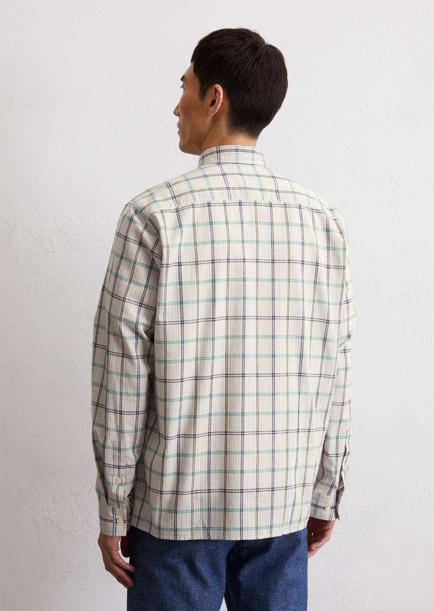 Regular shirt made from pure organic cotton