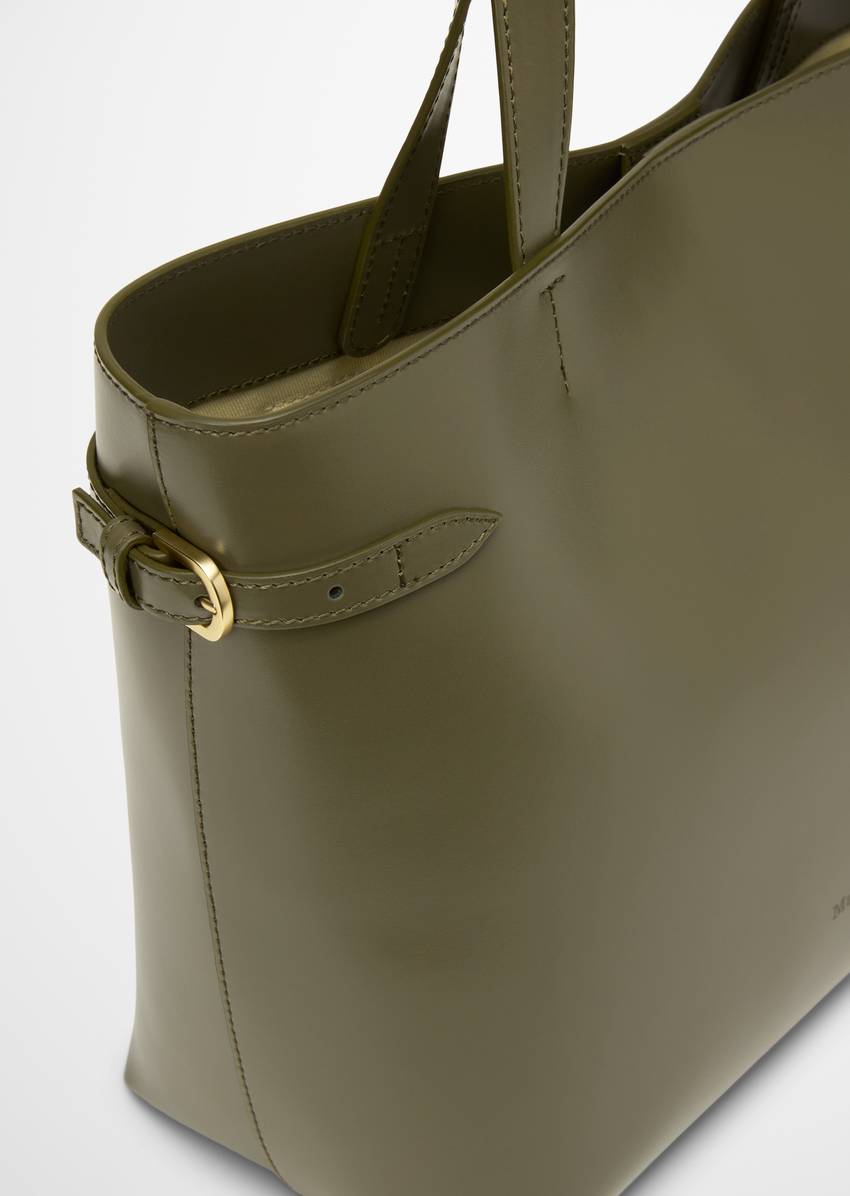 Shopper large with side straps