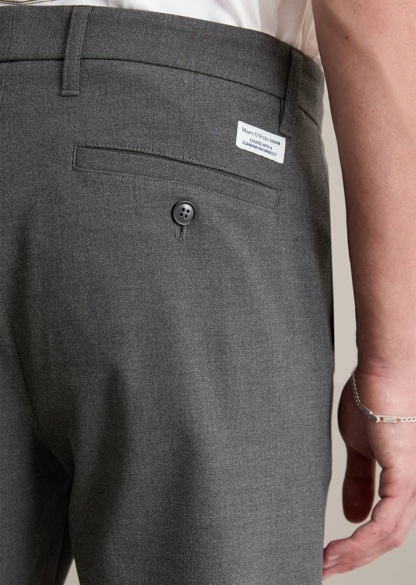 Pants slim Made from a high-quality material mix