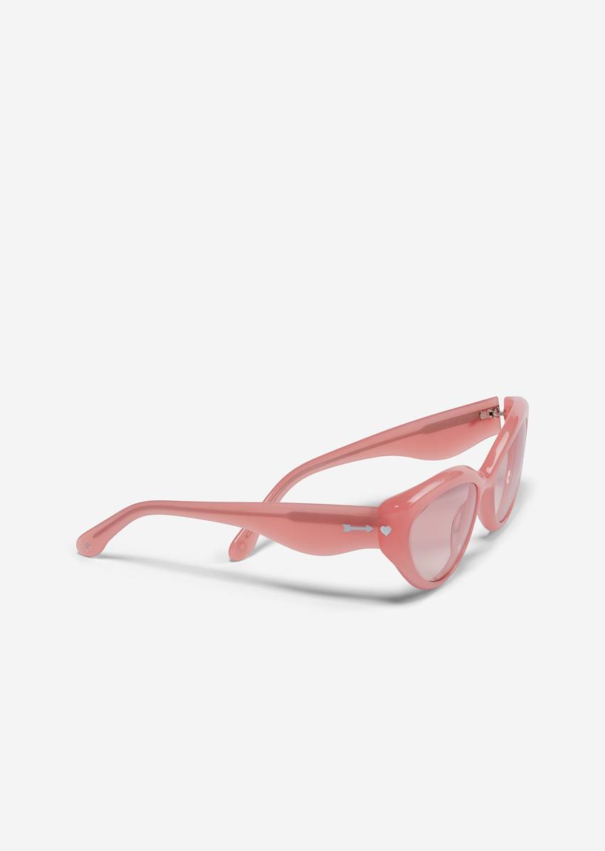 Marc O'Polo x SASKIA DIEZ unisex sunglasses with wide bio-acetate frame