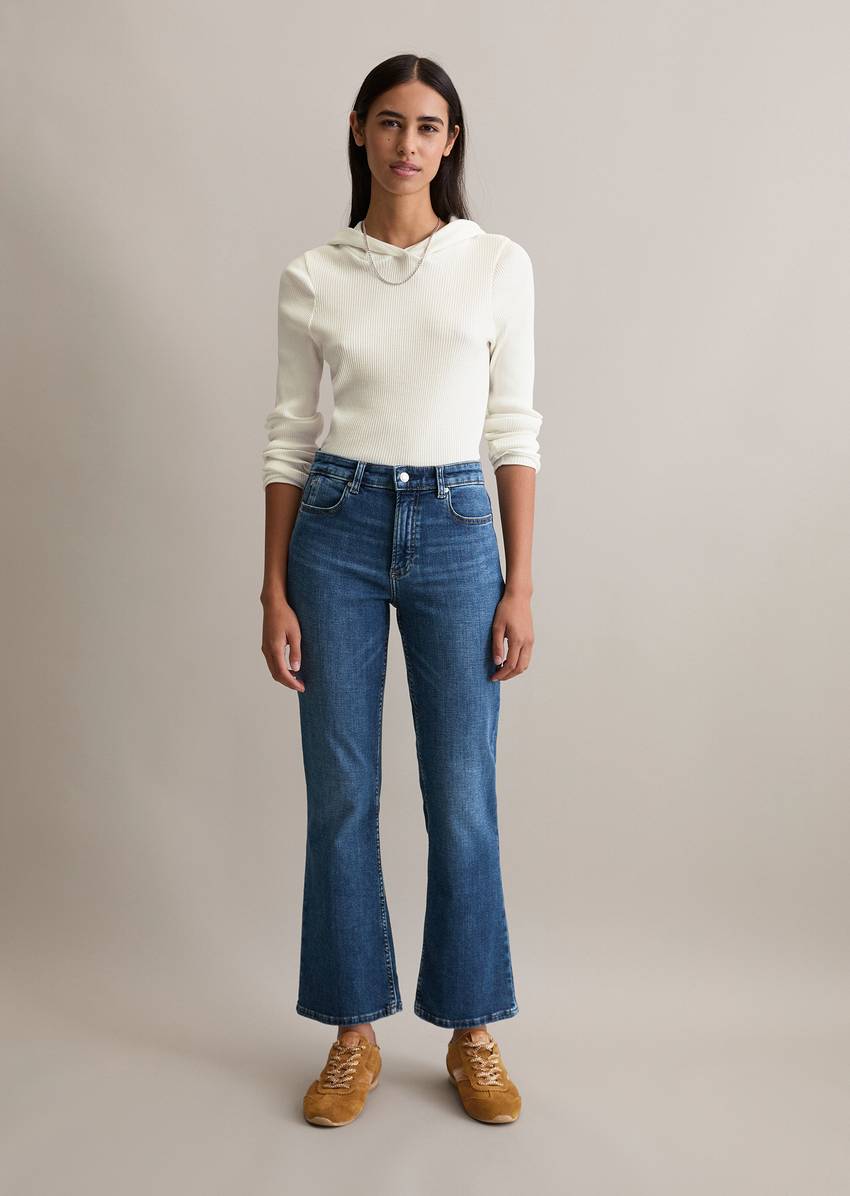 Jeans model Josina bootcut made from organic cotton stretch