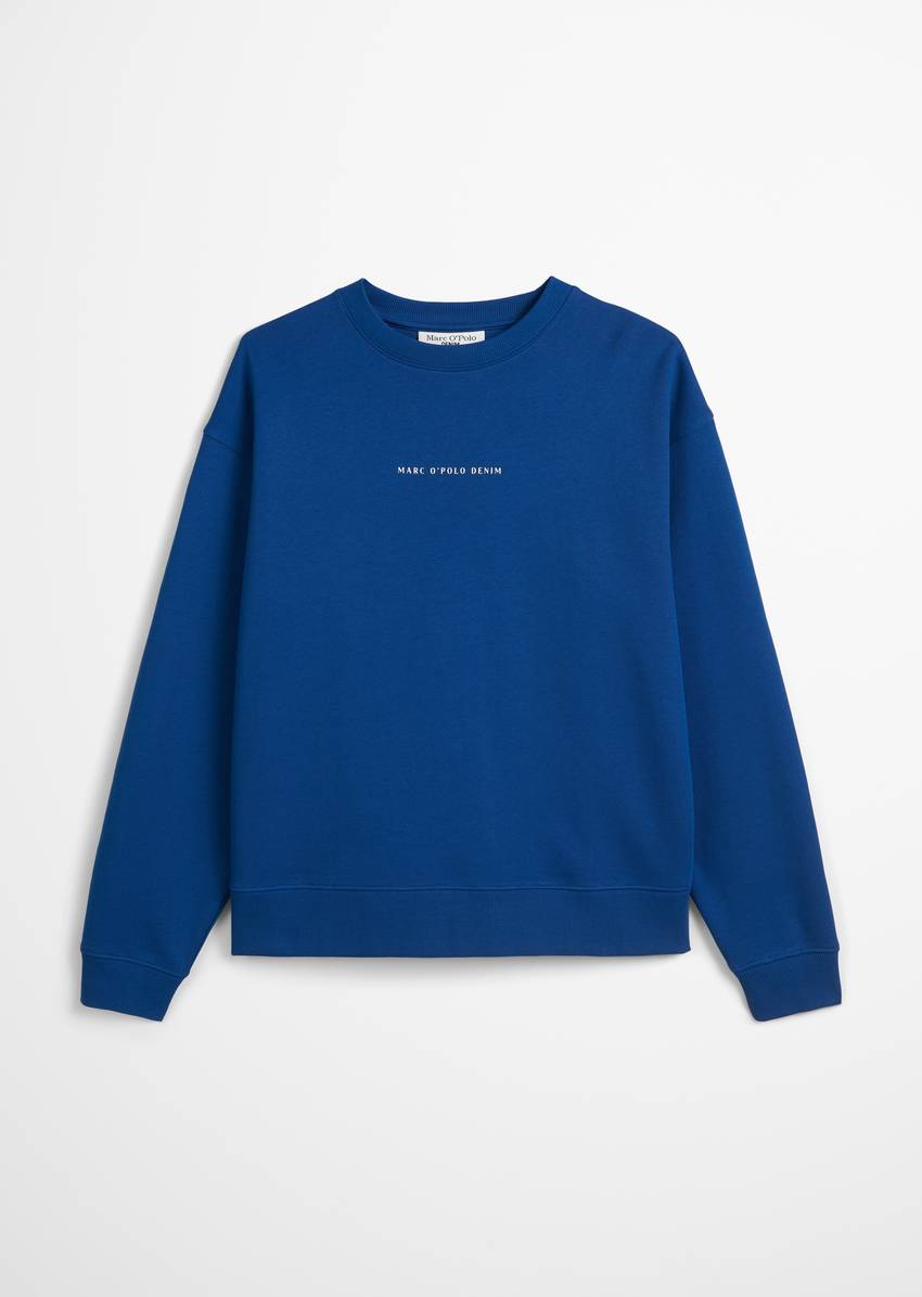 Oversize sweatshirt made from soft French terry